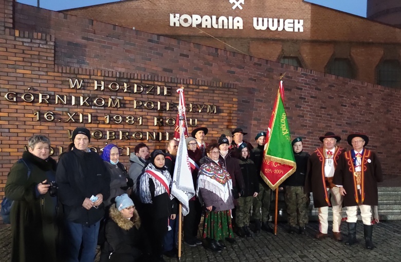 Obchody 40-stej rocznicy masakry w kopalni Wujek
