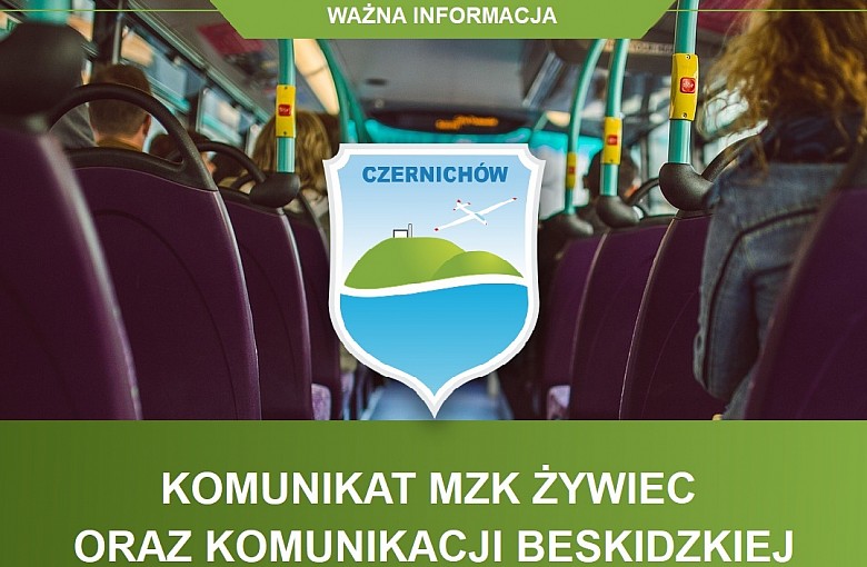 Komunikat MZK Żywiec oraz Komunikacji Beskidzkiej w związku z zamknięciem odcinka drogi DW 948