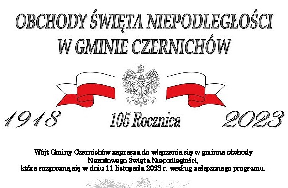 Obchody Święta Niepodległości w Gminie Czernichów