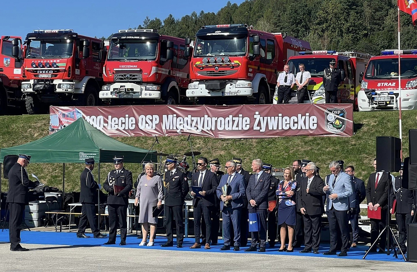 Obchody 100-lecia OSP Międzybrodzie Żywieckie za nami