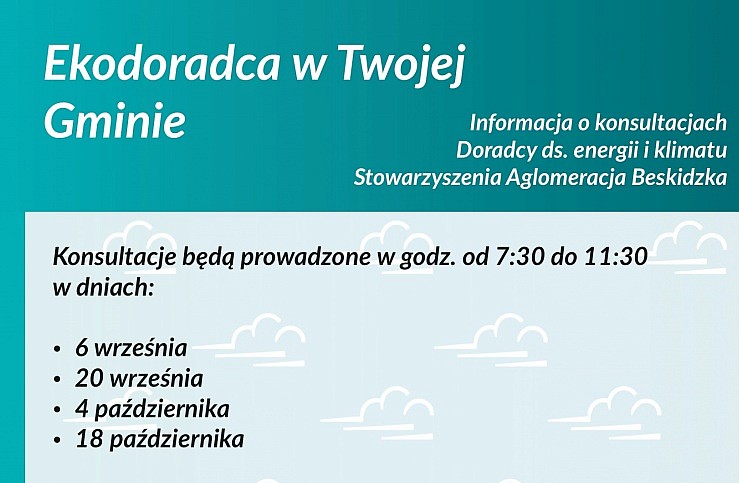 Ekodoradca w Gminie Czernichów