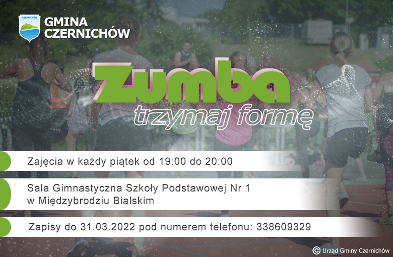 Zajęcia zumby w Gminie Czernichów