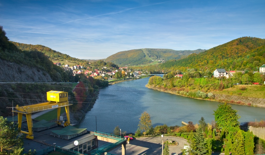 Zachód słońca nad górami