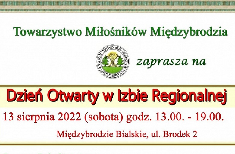 Dzień otwarty w Izbie Regionalnej 2022