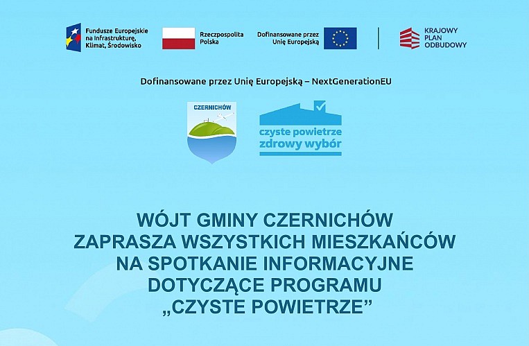 Spotkanie dot. programu Czyste Powietrze