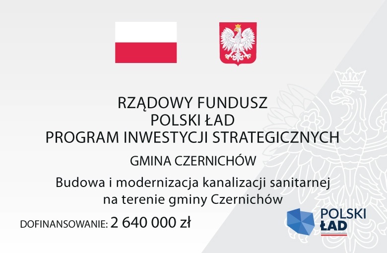 Budowa i modernizacja kanalizacji sanitarnej na terenie gminy Czernichów