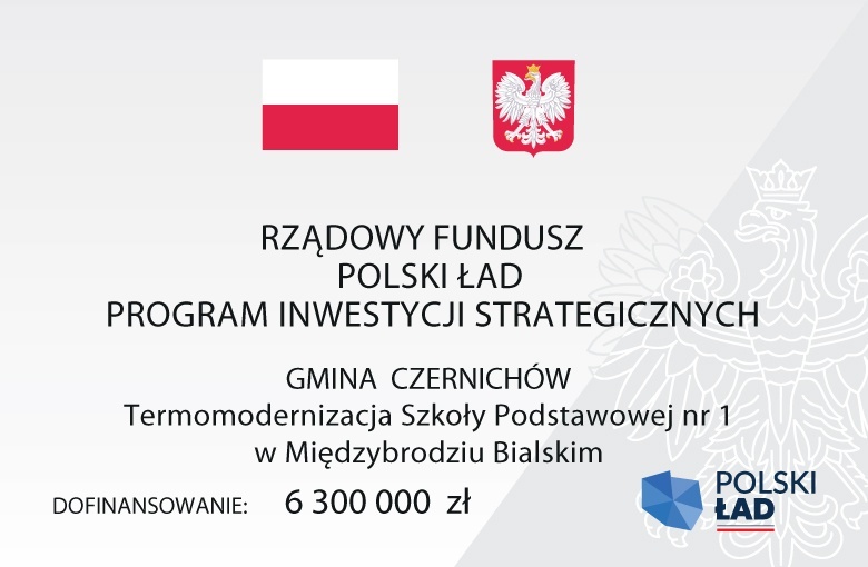 Termomodernizacja Szkoły Podstawowej nr 1 w Międzybrodziu Bialskim