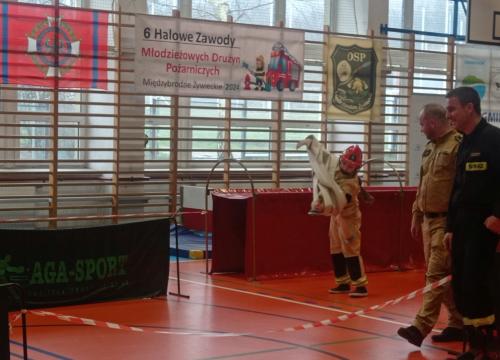 VI Powiatowe Halowe Zawody Sportowo-Pozarnicze Mlodziezowych Druzyn Pozarniczych
