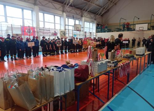 VI Powiatowe Halowe Zawody Sportowo-Pozarnicze Mlodziezowych Druzyn Pozarniczych