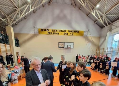VI Powiatowe Halowe Zawody Sportowo-Pozarnicze Mlodziezowych Druzyn Pozarniczych