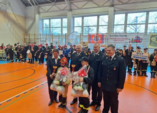 VI Powiatowe Halowe Zawody Sportowo-Pozarnicze Mlodziezowych Druzyn Pozarniczych